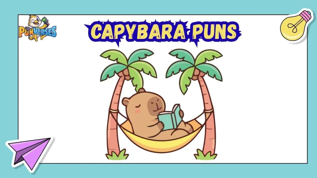 Capybara Puns
