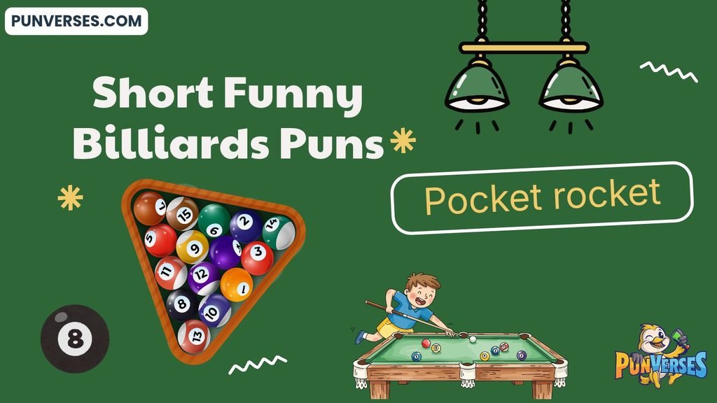 Short Funny Billiards Puns