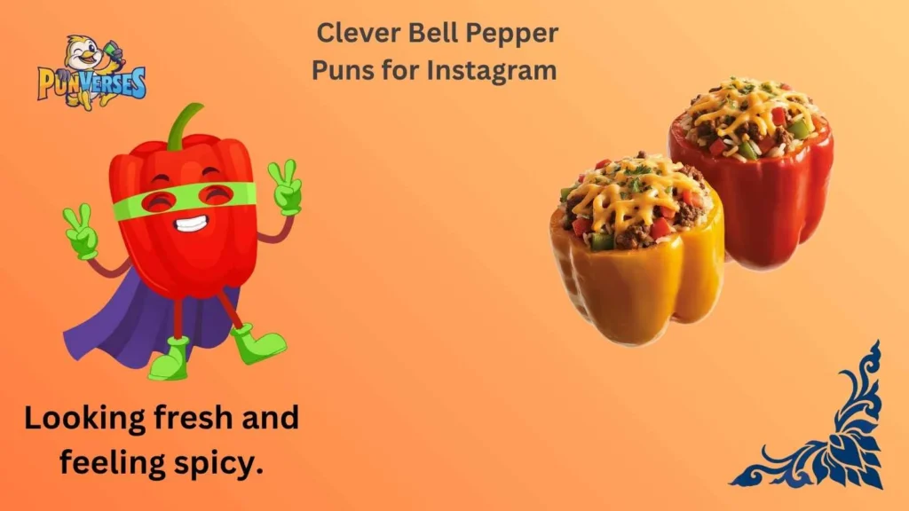  Clever Bell Pepper Puns for Instagram
