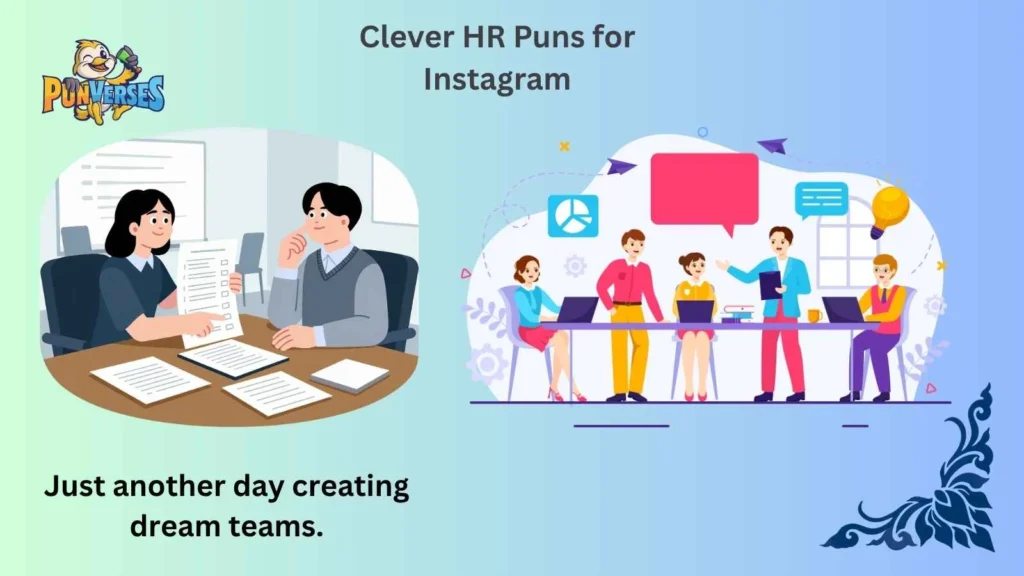 Clever HR Puns for Instagram