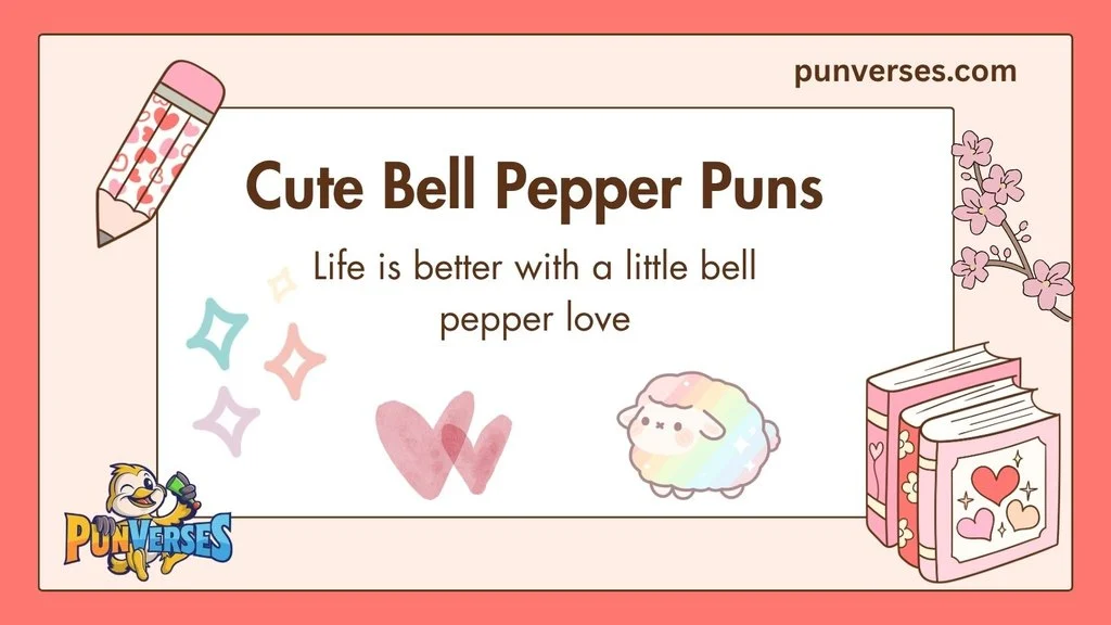 Cute Bell Pepper Puns