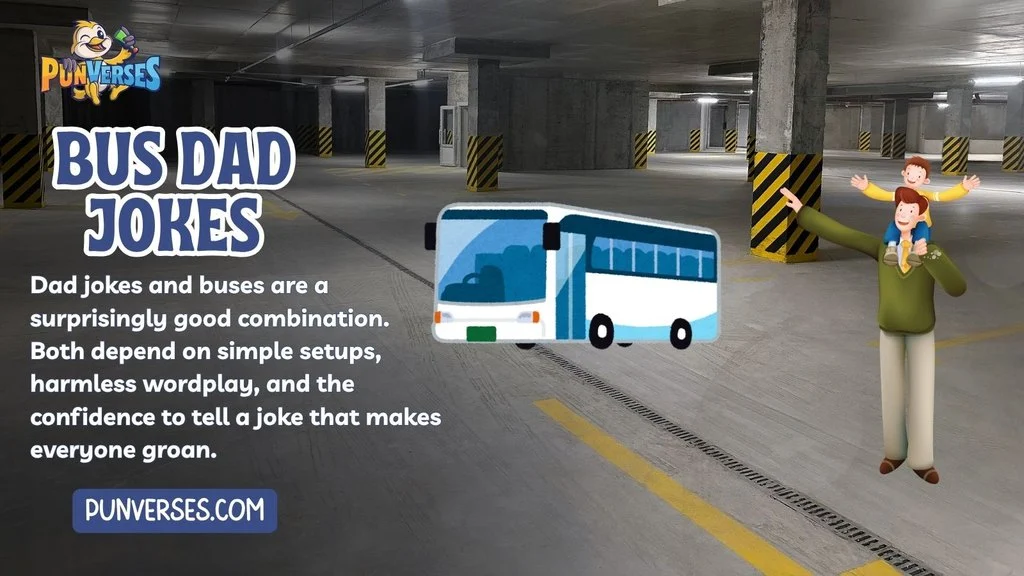 Bus Dad Jokes