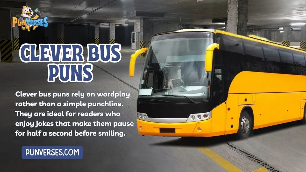 Clever Bus Puns