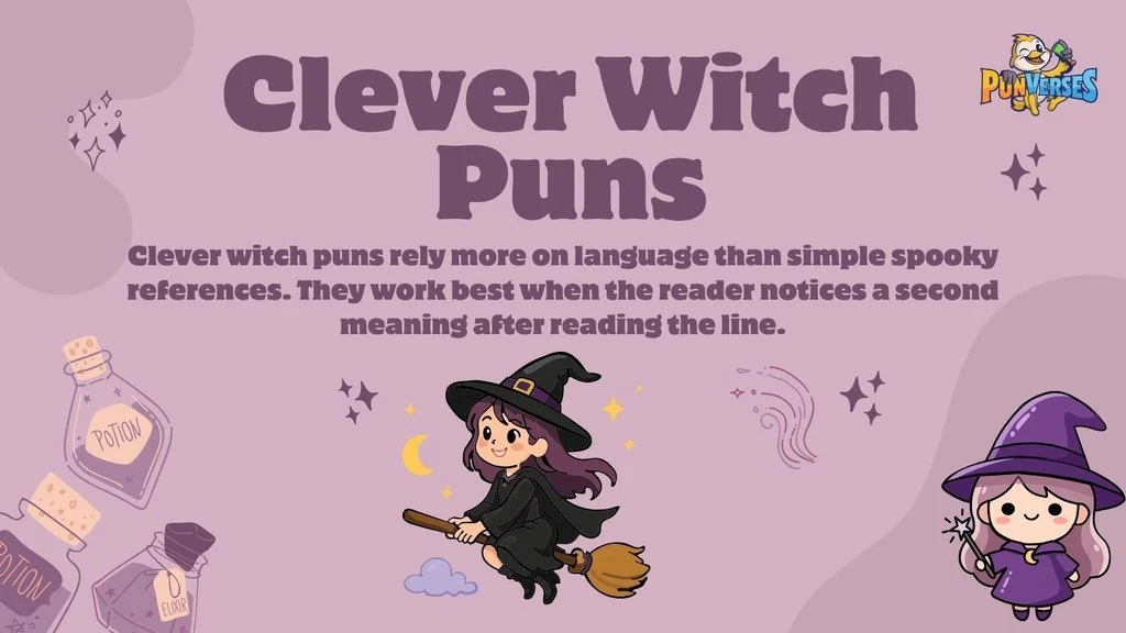 Clever Witch Puns