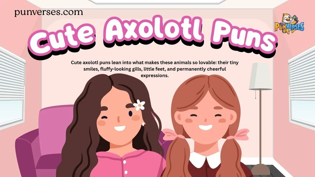 Cute Axolotl Puns