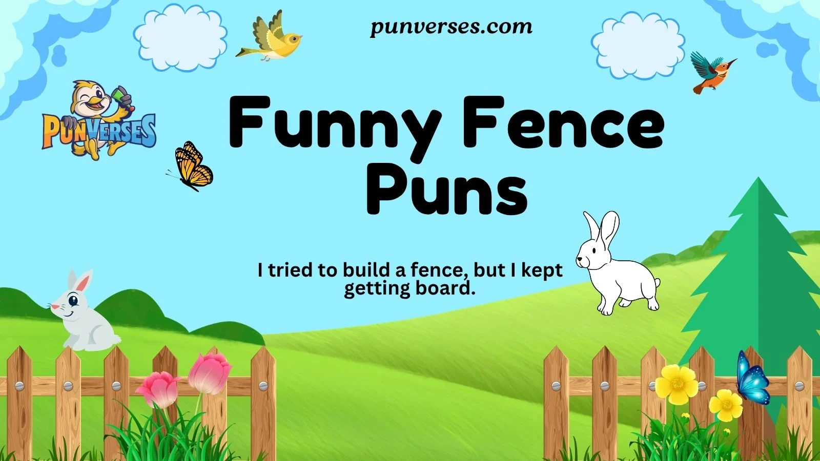 Funny Fence Puns