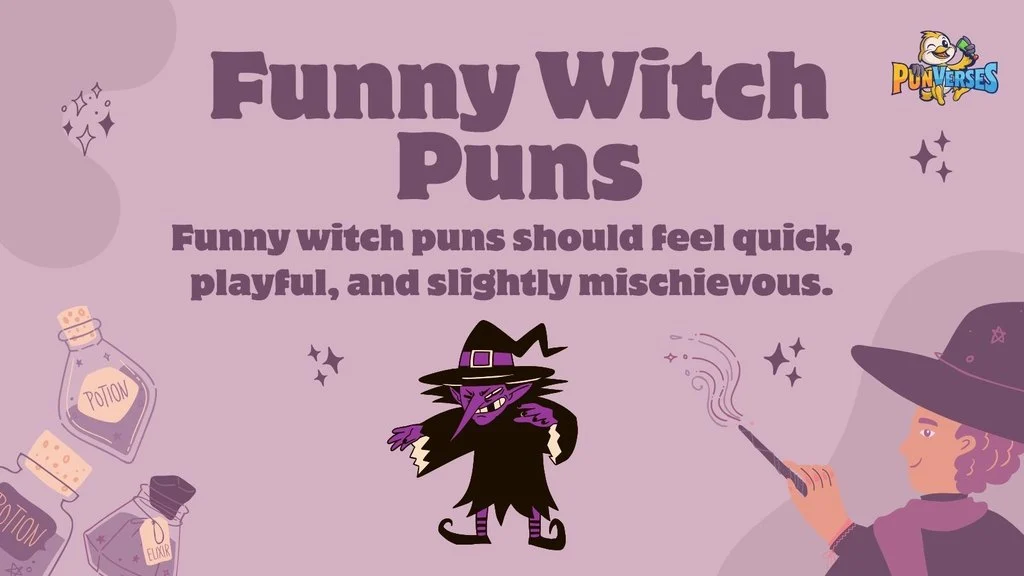 Funny Witch Puns