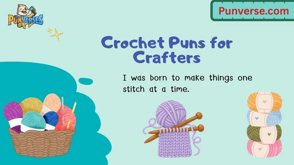 Crochet Puns for Crafters