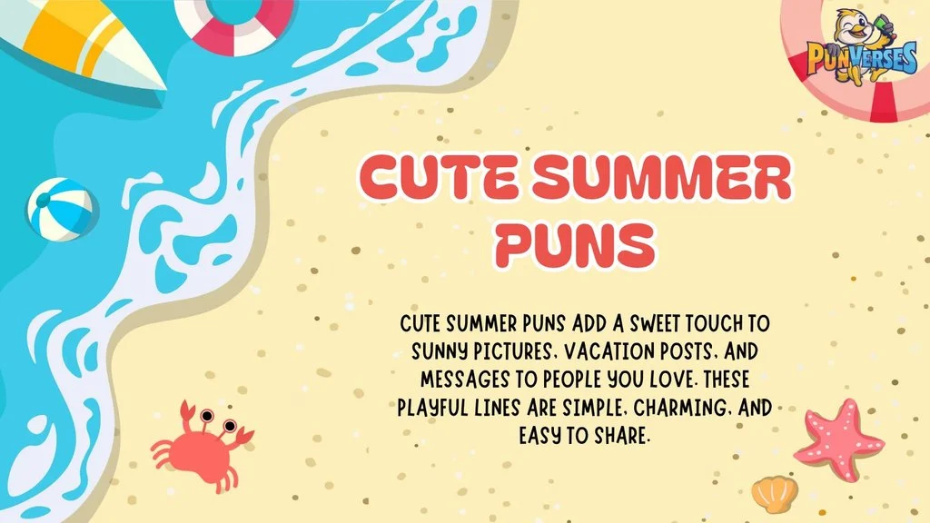Cute Summer Puns