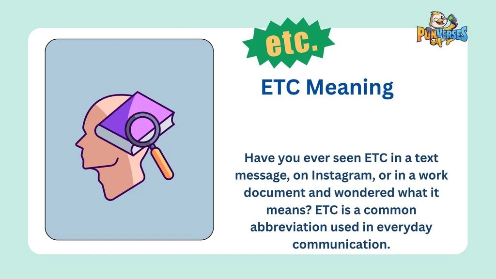 ETC Meaning