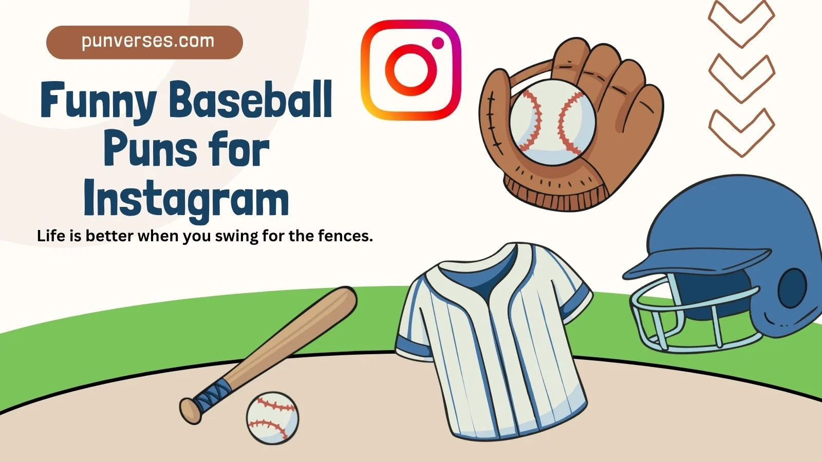 Funny Baseball Puns for Instagram