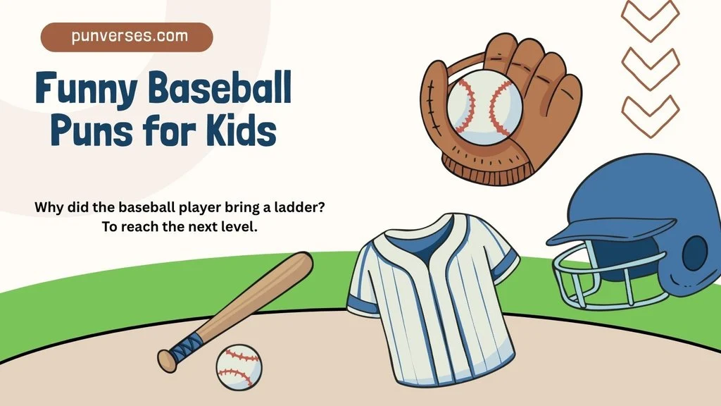 Funny Baseball Puns for Kids