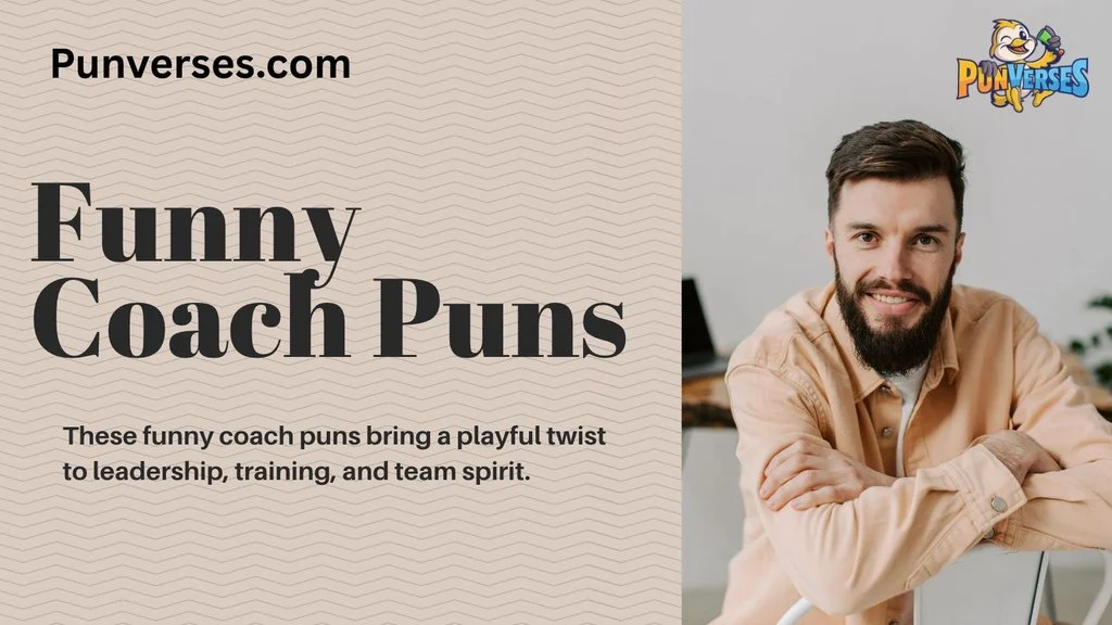 Funny Coach Puns