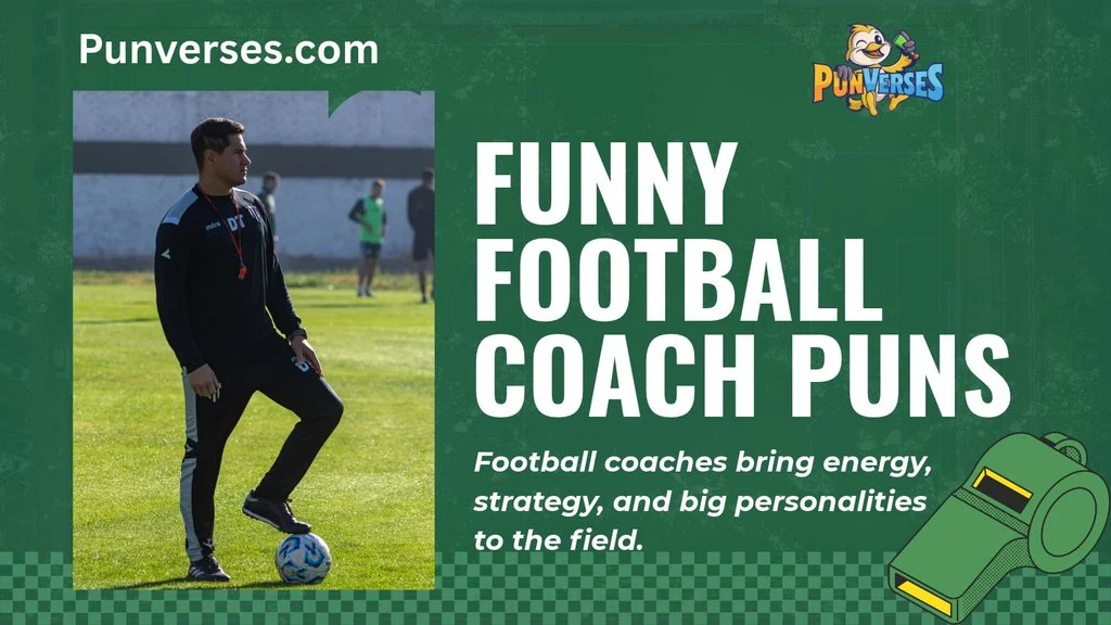 Funny Football Coach Puns