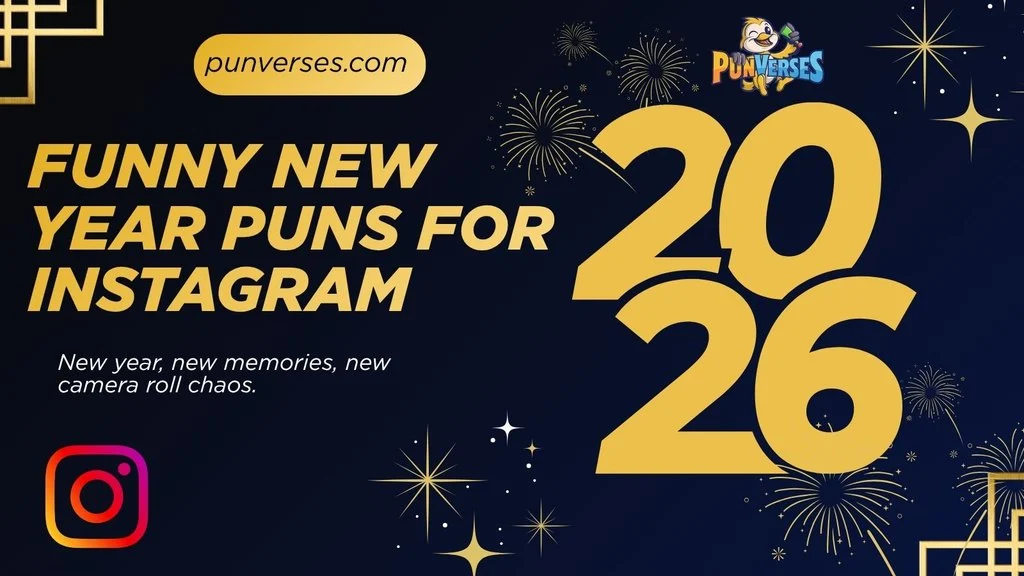 Funny New Year Puns for Instagram