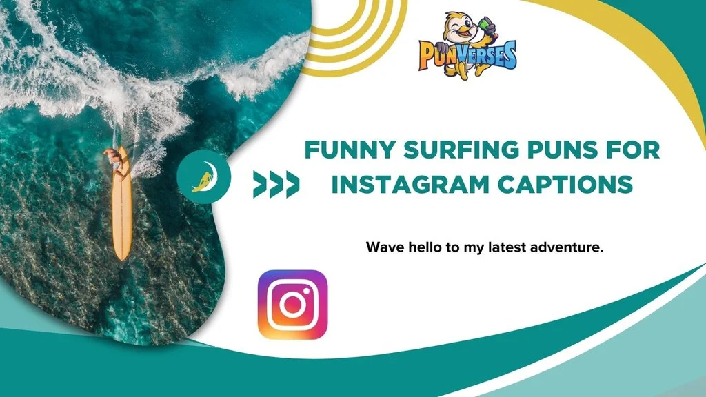 Funny Surfing Puns for Instagram Captions