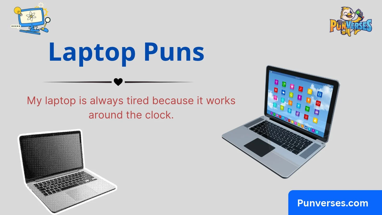 Laptop Puns