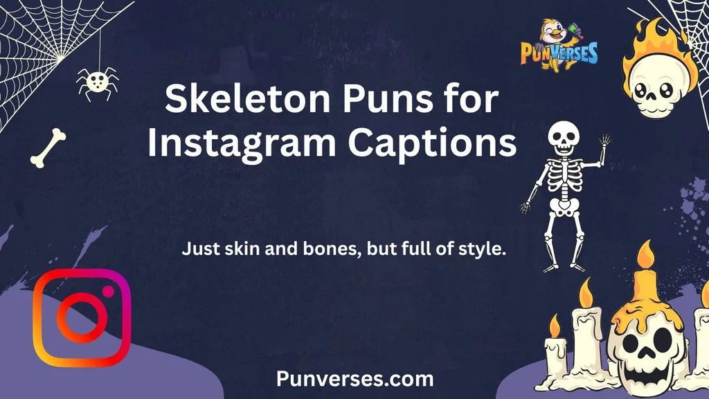 Skeleton Puns for Instagram Captions