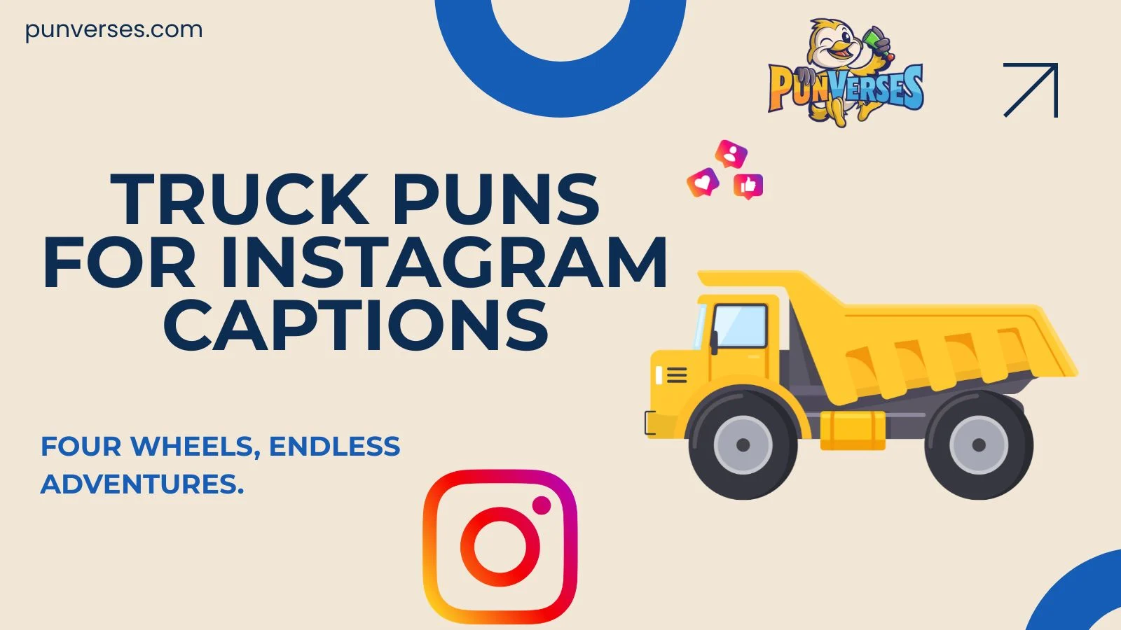 Truck Puns for Instagram Captions